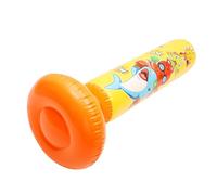 MUELODSIC Inflatable Sandbag Tumbler Thick PVC Boxing Column for Adults Bounce-back Fitness Plaything for Reflex Training Coordination Weight Loss Pressure Relief Exercise in Cartoon Yellow