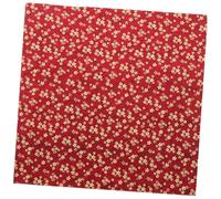 MUELODSIC Japanese Style Wrapping Cloth 70cm Square Red Plum Blossom Bento Box Packing Cloth Lunch Box Wrap for Packaging and Food Storage