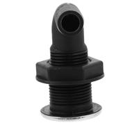 MUELODSIC Kayak Drain Cover Bend Thru Hull Connector Durable Plug Stopper for Easy Maintenance Yachts Speedboats Reliable Drainage for Boat Owners