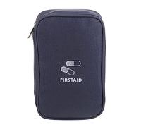 MUELODSIC Large Portable Oxford Cloth Medicine Storage Bag for Travel and Home Wear Resistant Emergency Kit Pouch with Wide Opening for Easy Access Durable Zippered Organizer for Family