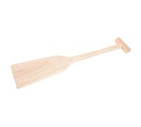 MUELODSIC Lightweight Wooden Canoe Paddle Handcrafted Oar for River Boating and Water Sports for Family Adventures Lakes and Rivers