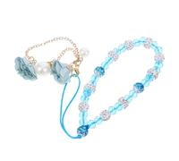 MUELODSIC Lobster Phone Charms Strap Diy Shell Wrist Lanyard for Phone Crystal Pendant