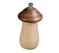 MUELODSIC Manual Wooden Pepper Grinder Portable Spice Mill for Kitchen Use High-Hardness Core Easy to Clean and Refillable Freshness Locking Seasoning Tool for Coarse Sea Salt and Pepper
