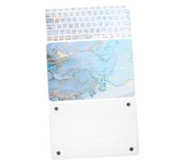 MUELODSIC Marble Pattern Laptop Shell with Keyboard Skin for Air Anti-scratch Protective Case with Full Ventilation Anti-slip Cover Resistant to Yellowing and Daily Shock