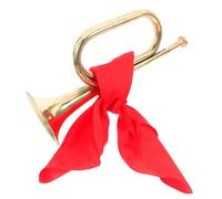 MUELODSIC Military Style Bugle Trumpet for Beginners with Pure Tone and Comfortable Grip for Teen Musical Instrument Band Orchestra and Stage Performances