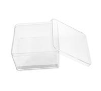 MUELODSIC Mini Transparent Insect Specimen Display Case Clear Cube Holder for Entomology Bug Observation Box and Stylish Mineral Collection Storage