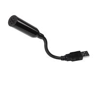 MUELODSIC Mini USB Microphone for PC Laptop Desktop Noise Cancelling Plug and Play Recording Mic Black Plastic and Metal for Online Chatting Video Conferencing Gaming and Streaming