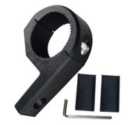 MUELODSIC Motorcycle Led Light Mounting Bracket Clamp, Handlebar Tube Holder for Motorbike Spotlights, Plastic Extension Mount for Electric Scooters and Atv Front Lights