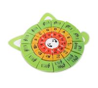MUELODSIC Music Education Tool with Circle of Fifths Puzzle and Piano Notes Flashcards Interactive Rhythm Training Cards for Beginners and Music Teachers Enhancing Theory Learning and
