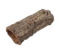 MUELODSIC Naturalistic Terrarium Decor Brown Reptile Hideout for Tree Trunk Snake and with Burrowing and Hiding Features, Amphibian Habitat Hideouts