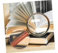 MUELODSIC Optical Glass Biconvex Lens Focal Physics Teaching Instrument for Experimental Optics and Educational Use