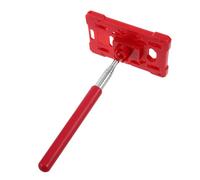 MUELODSIC Parking Payment Rod Card Holder Extendable Windscreen Stick for Vehicle Access Permit Red Telescopic Parking Aid Tool for Car Garage Use