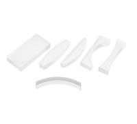 MUELODSIC Physical Optical Convex and Concave Lens Set with Rectangular Prism 6pcs Scientific Experiment Kit for Physics and Chemistry Teaching in Schools