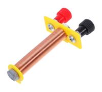 MUELODSIC Physics Teaching Electromagnet Solenoid Coil for Student Experiments Use Electromagnetic Induction Coil for Laboratory and Circuit Education