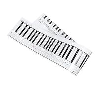 MUELODSIC Piano Keyboard Note Chart Key Practice Cards for Beginners High Strength Coated Paper Printing for Enhanced Learning for Teachers and Students