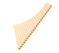MUELODSIC Pipe Professional Pan Flute for Adults Authentic Woodwind Instrument with Broad Note Range Adaptable for Left Right-handed Players Portable Traditional Folk Music Flute for