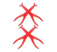 MUELODSIC Plastic Bent Leg Caliper Measuring Tool 4pcs and Accurate Internal and External Dimension Measurement with Plastic Material for Clay Sculpture and Pottery for Ceramic Crafting