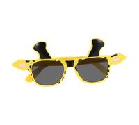 MUELODSIC Playful Yellow Giraffe Costume Eyeglasses Lightweight Animal Sunglasses Party Accessory for Birthday Shower Jungle Theme Cosplay Favor