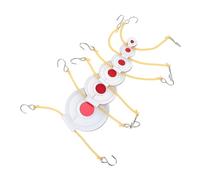 MUELODSIC Portable Aim Training Mats with Bright Red Center Rings for Archery and Shooting Practice Lightweight Fiber Pads in Multiple for Outdoor Skill Improvement