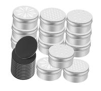 MUELODSIC Portable Dog Scent Training Tins with Magnetic Dots Aluminium Storage Containers with Perforated Lids for Nose Work and Puppy Scent Work Kit for Interactive Pet Training