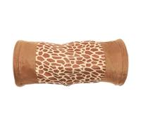 MUELODSIC Portable Foldable Cat Tunnel for Indoor Cats Comfortable Kitten Hideout with Deer Pattern Cozy Small Pet Nest Suitable for Play and Rest in Home Cage Sofa Car