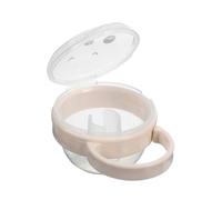 MUELODSIC Portable Holder Storage Box Smooth Edge Material Compact Dustproof Case for Hygienic Pacifier Protection Go