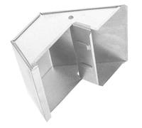 MUELODSIC Portable Iron Small Animal Feeder Box Rabbit Feeder for Cages Suitable for Hamsters Guinea Pigs Squirrels Chinchillas Practical Feeding Container for Home Farm and Breeding Use