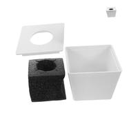 MUELODSIC Portable Microphone Flag Station Box with Logo Flag Cover Lightweight Mic for Interview News Reporters and Journalists Ergonomic Grip for Easy Recognition and Comfortable Use