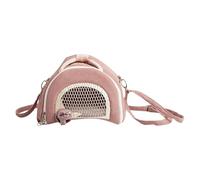 MUELODSIC Portable Small Pet Carrier Bag with Anti-lost Design Breathable and Escapeproof Hamster Travel Pouch for Sugar Glider Rat and Tiny Pets Outdoor Adventures