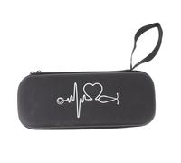 MUELODSIC Portable Stethoscope Case Lightweight EVA Protective Cover Shockproof Carrying Bag for Nurse Medical Accessories Travel Clinical Use