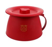 MUELODSIC Potty Training Toilet for Girls Portable Bedside Commode Bucket Lid Urinal Basin for Camping Car Travel Pp Plastic Material for Household Use