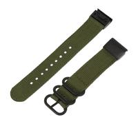 MUELODSIC Quick Release Nylon Watchband for Men Breathable Comfortable Replacement Strap Military Green Wristband Compatible with Garmin