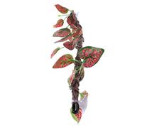 MUELODSIC Realistic Jungle Vines for Reptile Habitat Flexible Artificial Climbing Branch with Suction Cup Plastic Vine Decor for Chameleons Snakes Frogs Bearded Dragons Small Animals