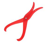 MUELODSIC Red Plastic Clay Sculpture Measuring Caliper Tool for Pottery Clay Modeling Durable Lightweight Craft Supply for Precise Sculpture Measurement and Easy Cleaning