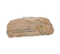 MUELODSIC Resin Pet Memorial Stone Garden Statue Dog and Cat Tribute Sculpture Stable Bereavement Grave Marker for Outdoor and Indoor Remembrance Healing Keepsake for Lost Pets