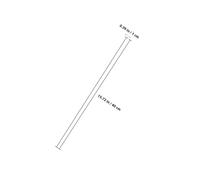 MUELODSIC Reusable Extra Long Stainless Steel Cooking Chopsticks for Hotpot Frying BBQ Kitchen Use Sturdy Asian Utensil Stylish Modern Design