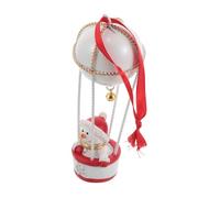 MUELODSIC Rustic Snowman Jingle Bell Ornament for Christmas Tree Versatile Winter Holiday Decoration with Charming Sound Farmhouse Hanging Ornament for Door Wall and Rearview Mirror