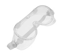 MUELODSIC Safety Goggles Protective Eyewear with Elastic Strap Clear Chemical Splash Resistant Work for Men and Women Laboratory Industrial Use
