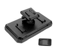 MUELODSIC Shower Phone Holder Punch Wall Mount Case for Bathroom Kitchen Angle Design Compact Mobile Phone Stand with Invisible Hooks Classic