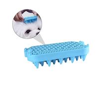 MUELODSIC Silicone Pet Grooming Comb Flexible Massage Brush for Dogs and Cats Gentle Rubber Bristles Remove Loose Hair Tangles Dander and Knots Practical Pet Hair Remover Tool for Cleaning