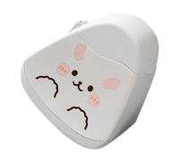 MUELODSIC Small Cute Desktop Trash Can with Lid Mini Table Dustbin Made of PP Space-saving Worktop Garbage Bin for Home Office Bedroom Stylish and Portable Waste Container