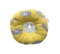 MUELODSIC Soft Elizabethan Collar for Cats Yellow Fox Design Anti-bite Protective Collar for Surgery Healing Easy to Wear and Comfortable Pet Neck Protector