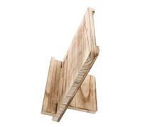 MUELODSIC Solid Wood Book Stand Versatile Portable Easel for Sheet Music Cookbooks Tablets Diy Adjustable Angle