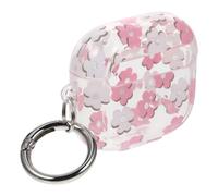MUELODSIC Sparkle Flower Earbuds Protective Cover for Generation Lightweight Shock-resistant Earphone Organizer with Stylish Floral Design Portable Earbud Holder for Women Outdoor Use