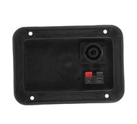 MUELODSIC Speaker Wiring Terminal Board Multifunctional Connection Panel for Stage Conferences and Party Events Materials and High Aesthetic Value