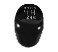 MUELODSIC Speed Gear Shifter Knob Cover for Fiesta Focus C-max Black Manual Transmission Stick Shift Protector Easy Installation and Sleek Interior Upgrade