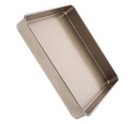 MUELODSIC Square Nonstick Carbon Steel Baking Pan for Oven Use Roasting Pan for Cakes Cookies Breads and Vegetables Non-Stick Cookie and Cake Baking Tray for Home and Professional Bakers