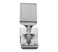 MUELODSIC Stable Piano Pedal Extender Keyboard Accessory for Children with Nonslip Metal Base and Sturdy Support Silver for Piano Training and Practice Sessions at Home
