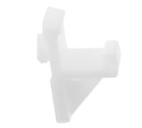 MUELODSIC Stainless Steel Freezer Door Hook Refrigerator Shelf Clip Bracket Replacement Fridge Accessory Compatible Freezers for Home and Commercial Use