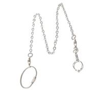 MUELODSIC Stainless Steel Parrot Foot Chain Lightweight Pet Bird Leash Training Anklet Ring Portable Bird Rope for Outdoor Flying Harness